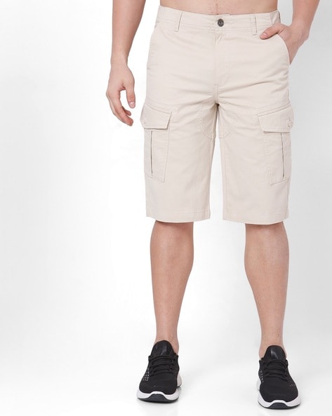 Mens beige cargo on sale shorts