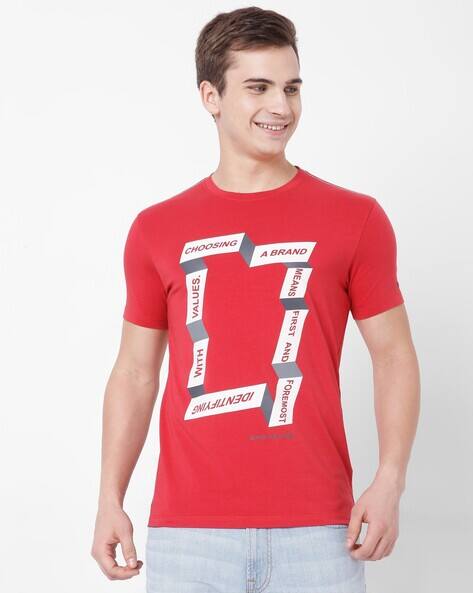GAS Penrose In Slim Fit Crew-Neck T-shirt