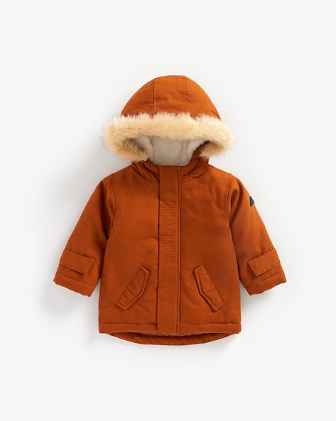 Men's Washed Duck Sherpa Lined Hood Jacket | Carhartt 104392