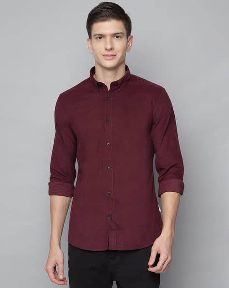 Burgundy Shirts for Men by Lindbergh 