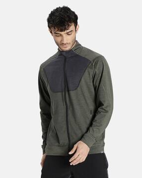 Colourblock Zip-Front Track Jacket