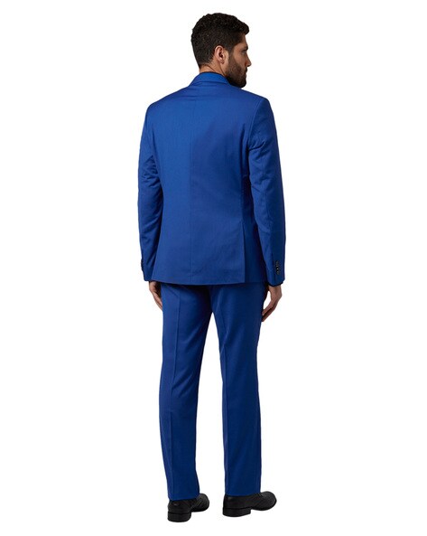 park avenue royal blue suit