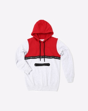 Colourblock Hooded Sweatshirt