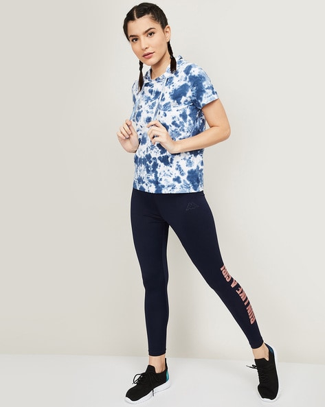 Buy Navy Leggings for Women by KAPPA Online