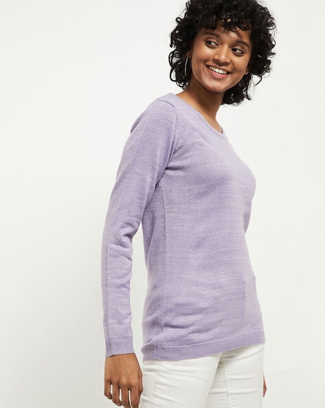 Lilac clearance womens sweaters