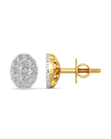 Tanishq hot sale solitaire studs