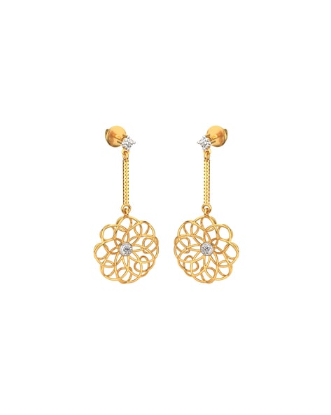 Half tola gold on sale earrings