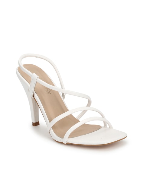 Truffle Collection Strappy Slip-On Stilettos