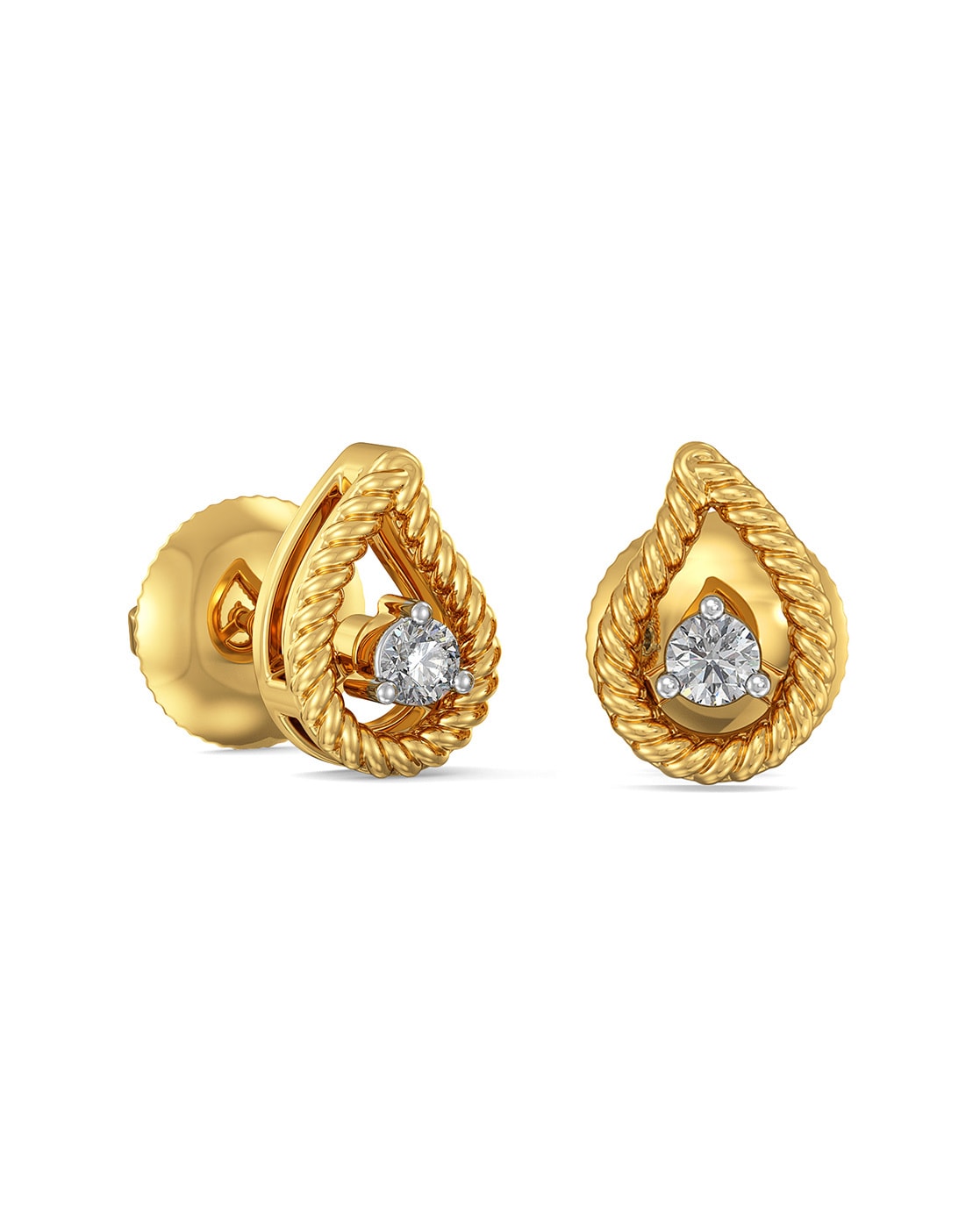 Details more than 70 gold mens diamond earrings best - esthdonghoadian
