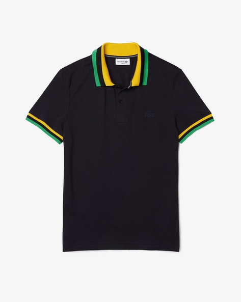 Buy Black Tshirts for Men by Lacoste Online Ajio