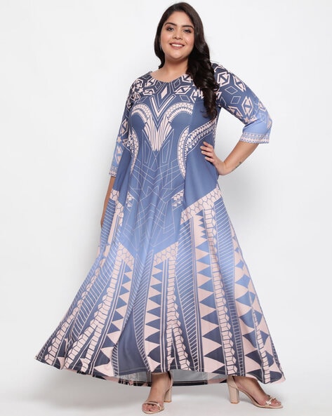 Amydus Women A-line Blue Dress - Buy Amydus Women A-line Blue Dress Online  at Best Prices in India