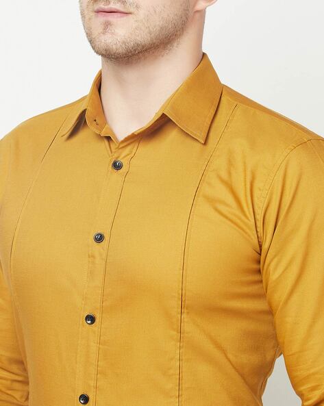 Buy Yellow Shirts for Men by PURPLE STATE Online