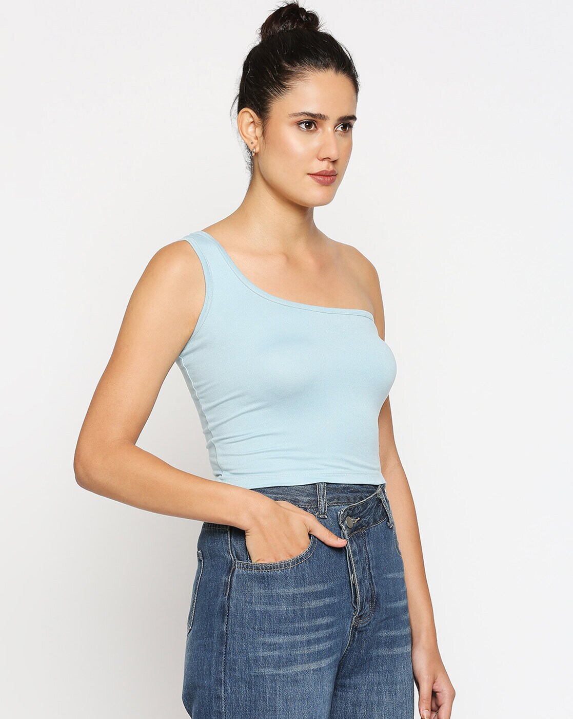 Buy Blue Tops for Women by DISRUPT Online