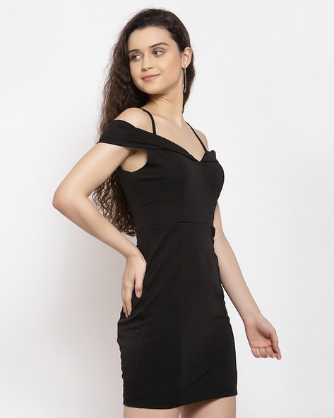 Plain Ladies Black One Piece Dress, 3/4th Sleeves, Party Wear at Rs 499/ piece in Mumbai