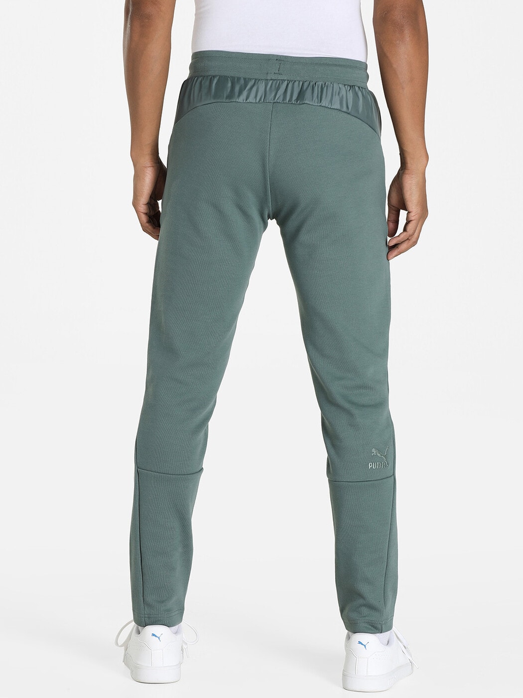 puma panelled joggers