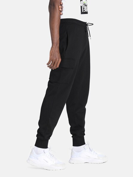 Black cargo joggers online nike