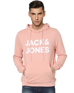 Buy Pink Sweatshirt Hoodies for Men by Jack Jones Online