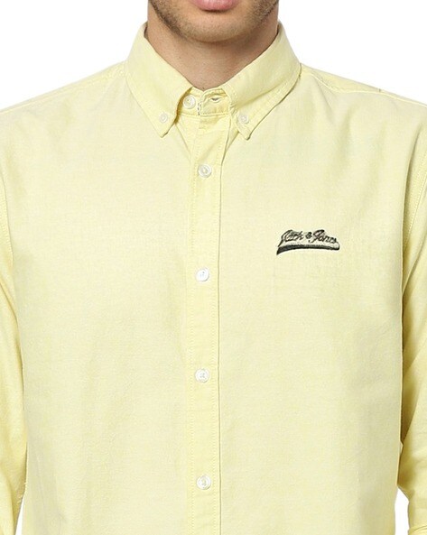 discount 56% MEN FASHION Shirts & T-shirts Casual Jack & Jones Shirt Yellow M 
