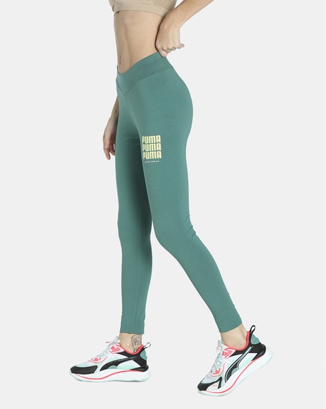 Buy Green Leggings for Women by PUMA Online