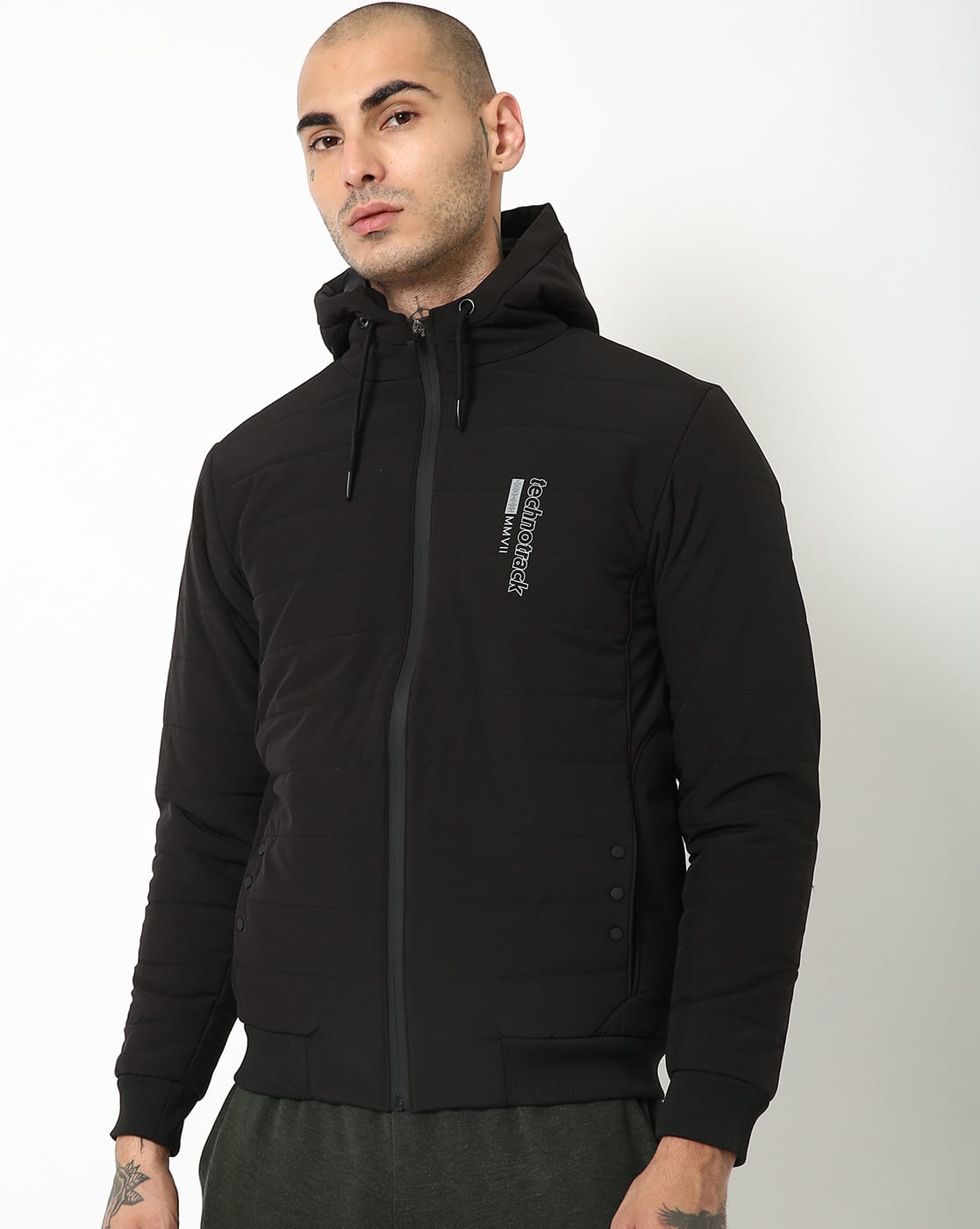 Buy Jet Black Jackets & Coats for Men by Teamspirit Online | Ajio.com