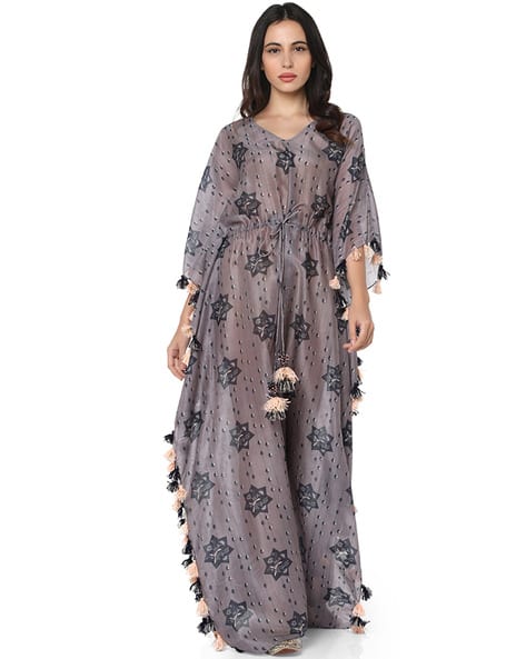 Payal Singhal Floral Print Kaftan Dress 