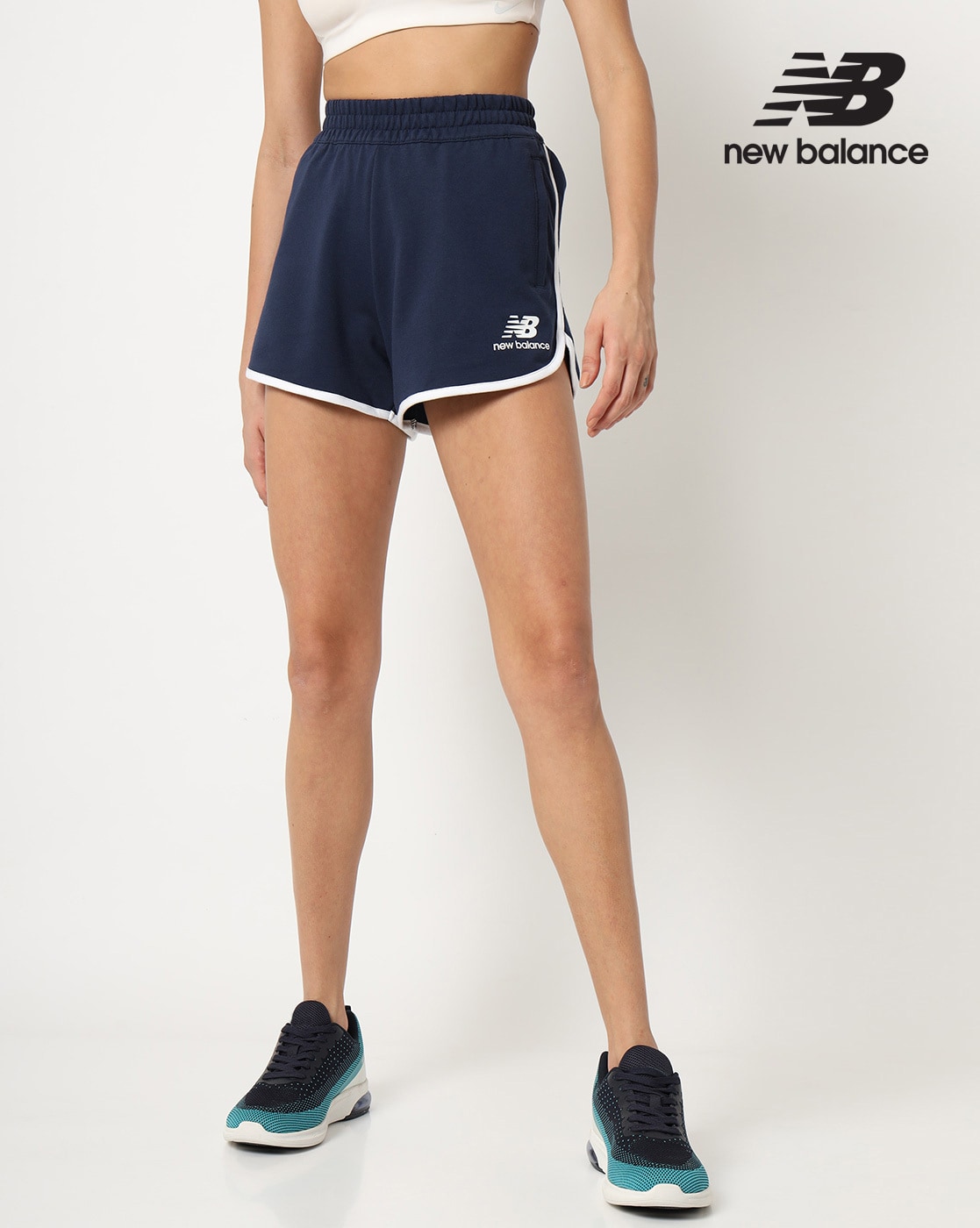 nike navy blue shorts womens