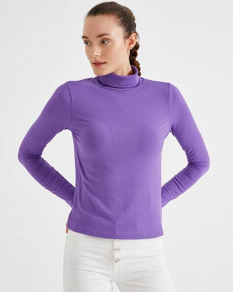 Buy Purple Tshirts for Women by Koton 