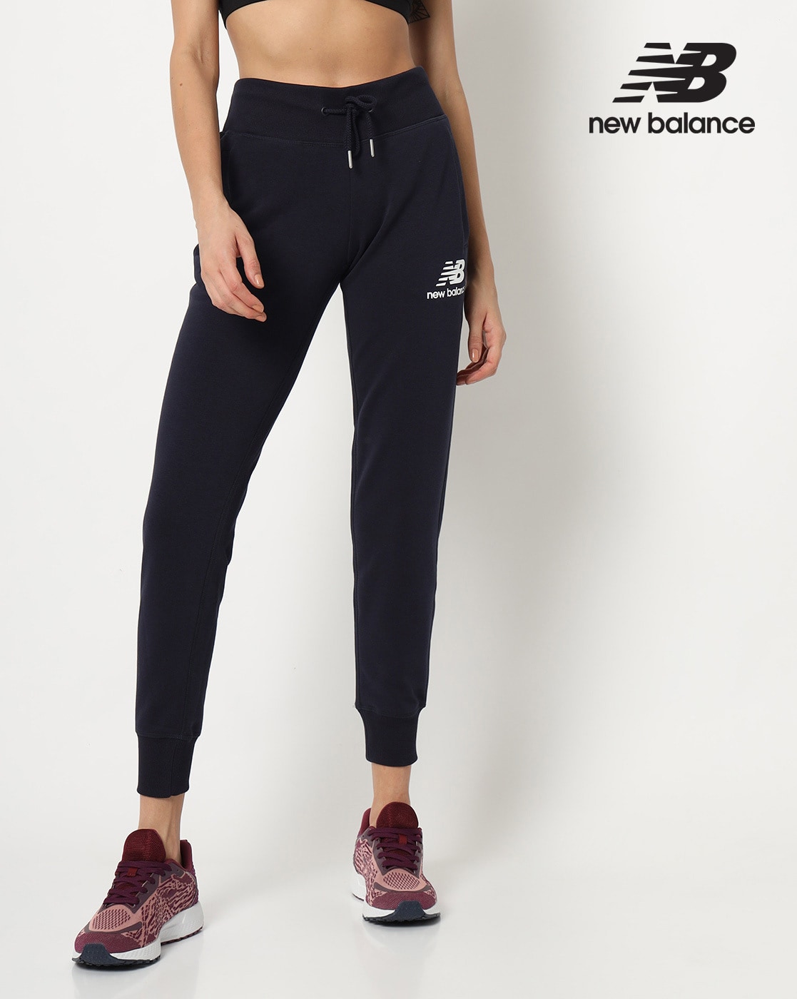 Buy New Balance Mens Sport Core Plus Sweat Pants NB Navy
