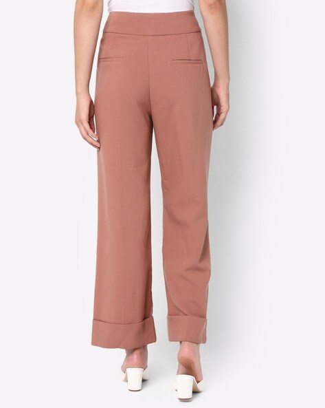 Buy Fabcoast Women regular ethnic wear 100 Cotton Casual Trousers with  Adjustable Waist Buttons and 2 side deep pockets Online at Best Prices in  India  JioMart