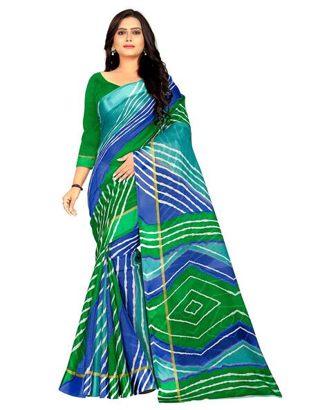 Buy multi Sarees for Women by JAANVI Online