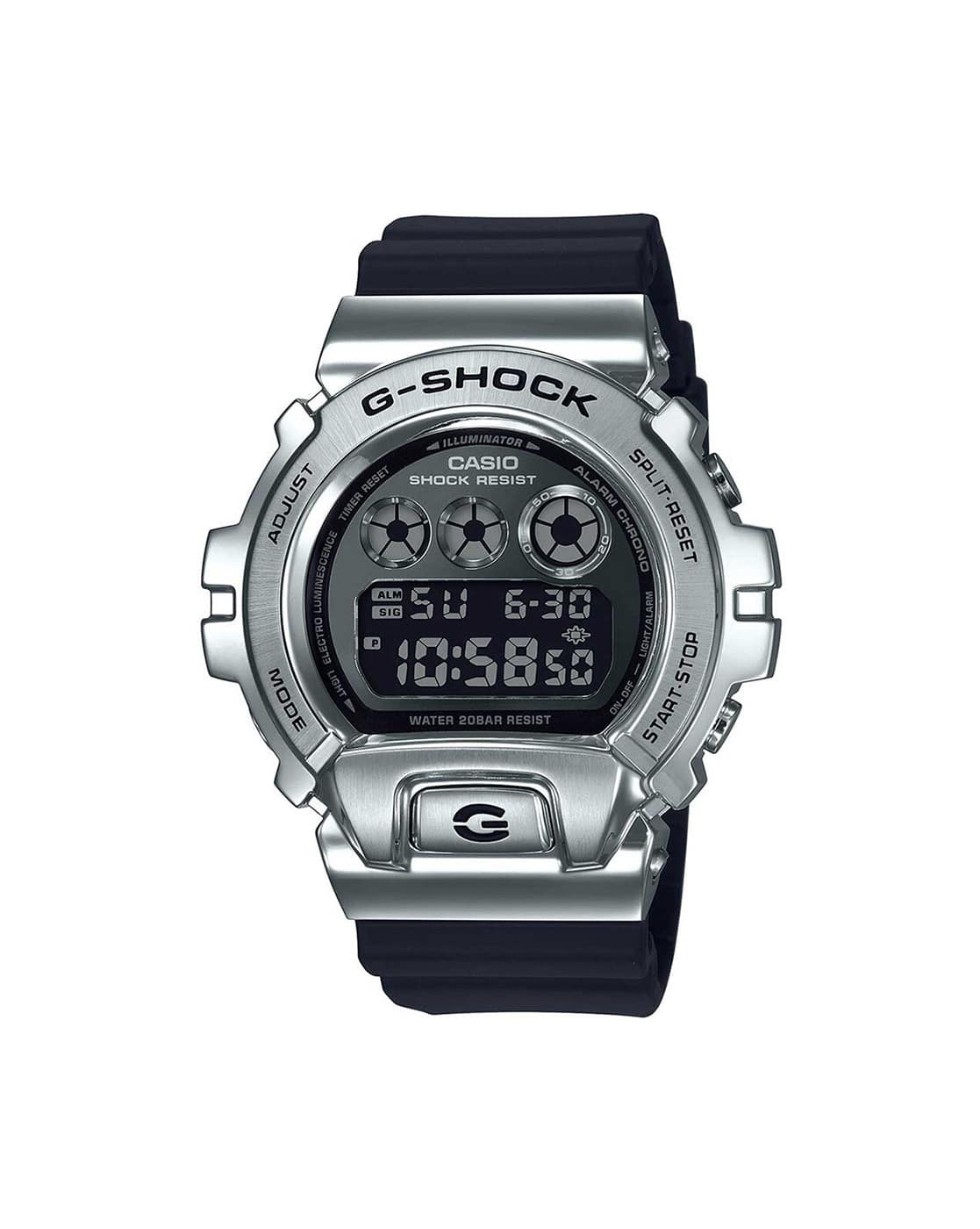 G1025 G-Shock Men (GM-6900-1DR) Digital Wrist Watch