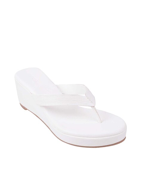 Buy White Heeled Sandals for Women by Mochi Online