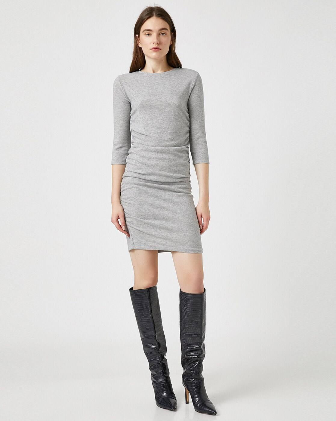 Buy Grey Dresses for Women by Koton 