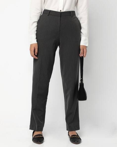 Buy Charcoal Grey Trousers \u0026 Pants for 