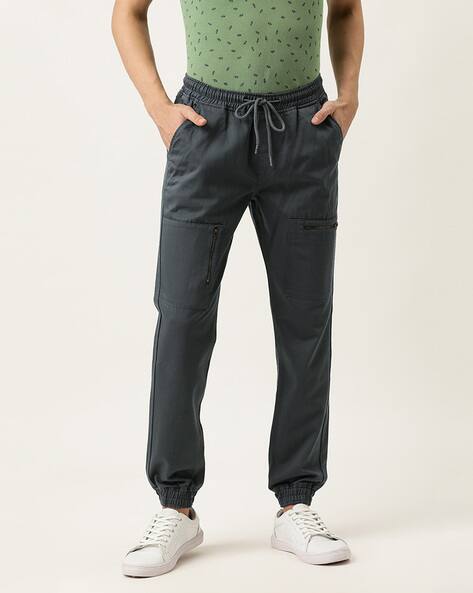 Buy Grey Trousers \u0026 Pants for Men by 