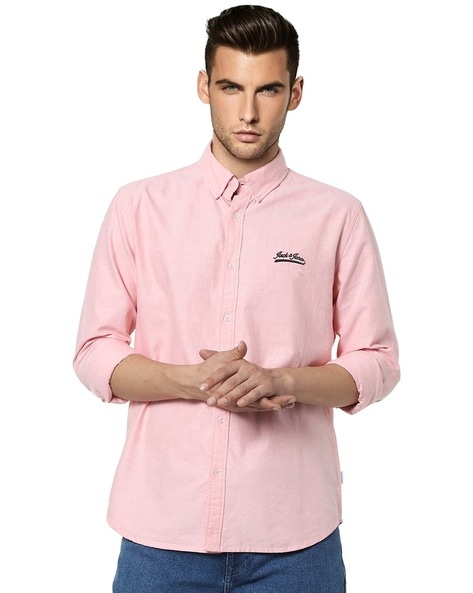 shirts pink brand