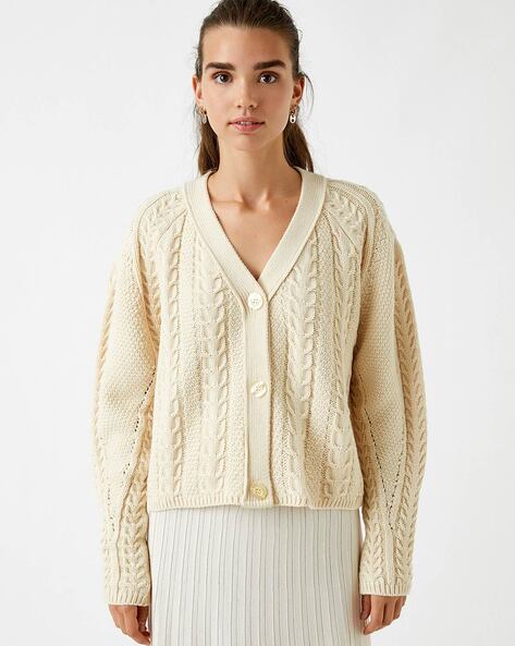 pretty cream cardigan