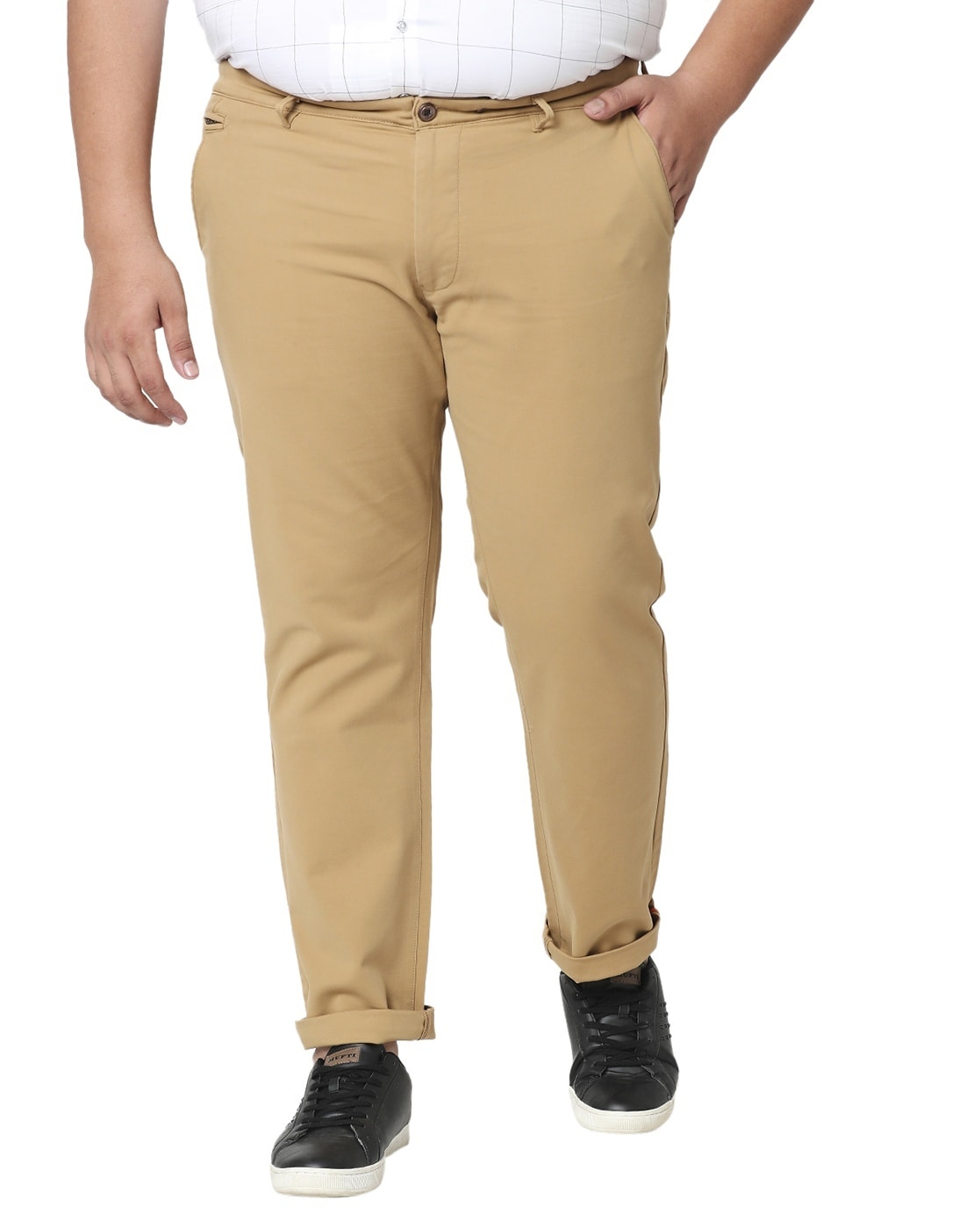 Sixth Element light grey cotton casual trouser  G3MCT0555  G3fashioncom