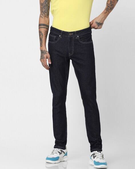 Jack & Jones Low-Rise Washed Slim Fit Jeans