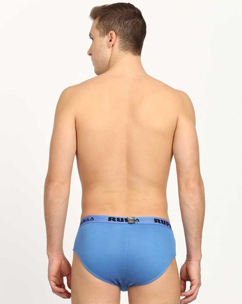 Buy Rupa Jon Men Multicolor Solid Cotton Pack of 3 Briefs Online at Best  Prices in India - JioMart.