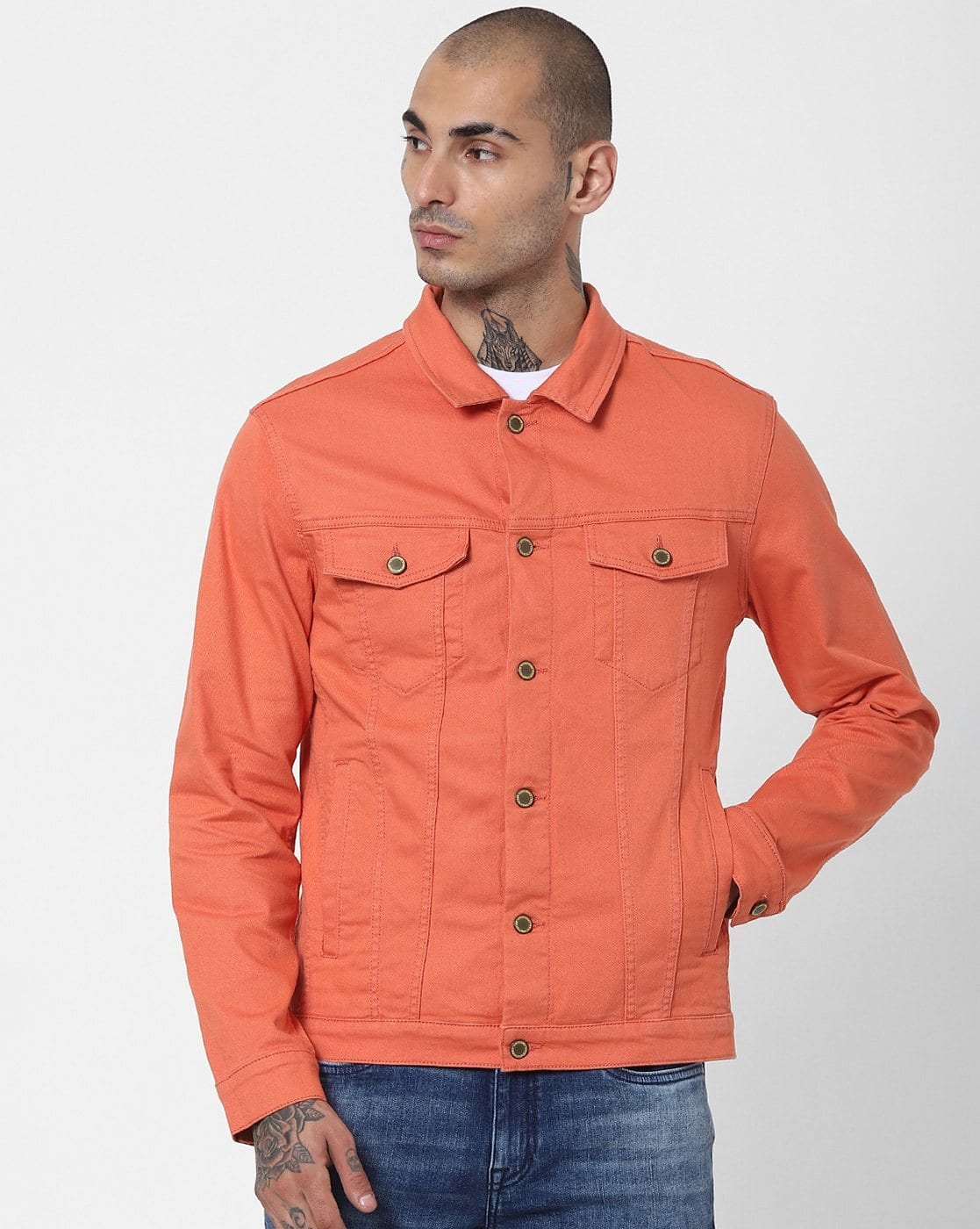 Buy Peach Jackets \u0026 Coats for Men by 