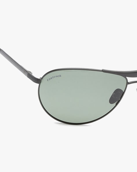 Fastrack Green Polarized Aviator Sunglasses S35B2560 @ ₹3390