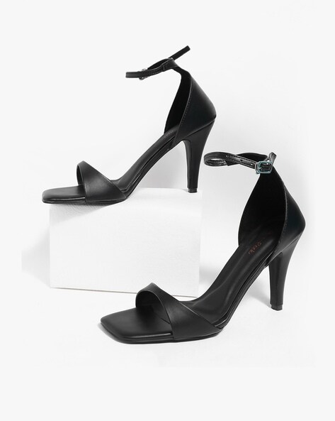 Share more than 135 black ankle strap heels india latest - esthdonghoadian