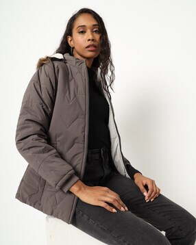 puma long padded jacket