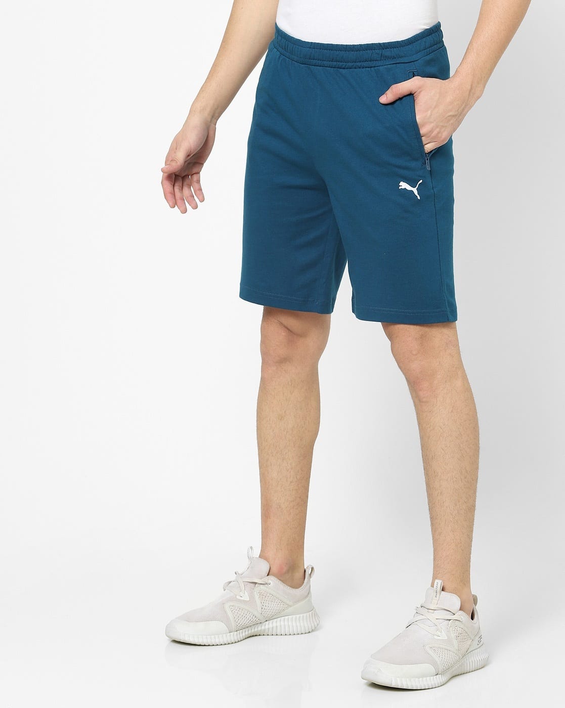 puma zipper shorts