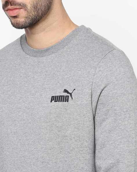 Puma core cheap logo crew sweatshirt