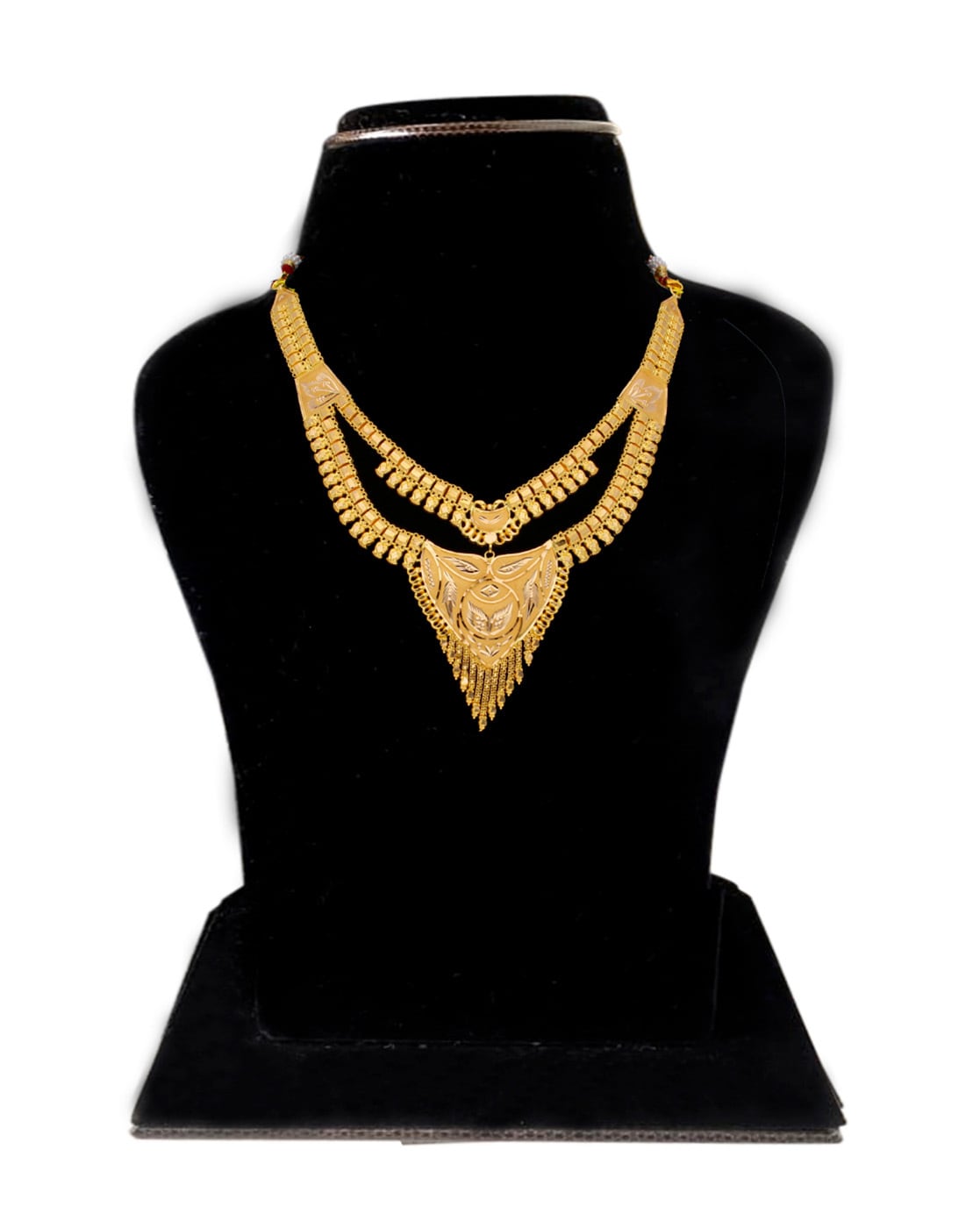 Buy Yellow Gold Necklaces & Pendants for Women by Srijagdamba ...