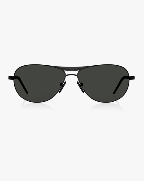 Fastrack Men Wrap Sunglasses Black Frame Green Lens Free Size : Amazon.in:  Fashion