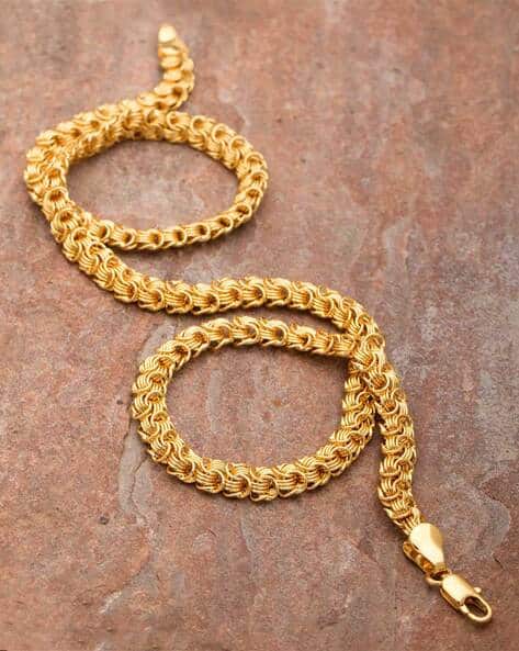 Buy Gold-Toned Chains for Men by 