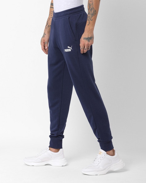 blue puma track pants